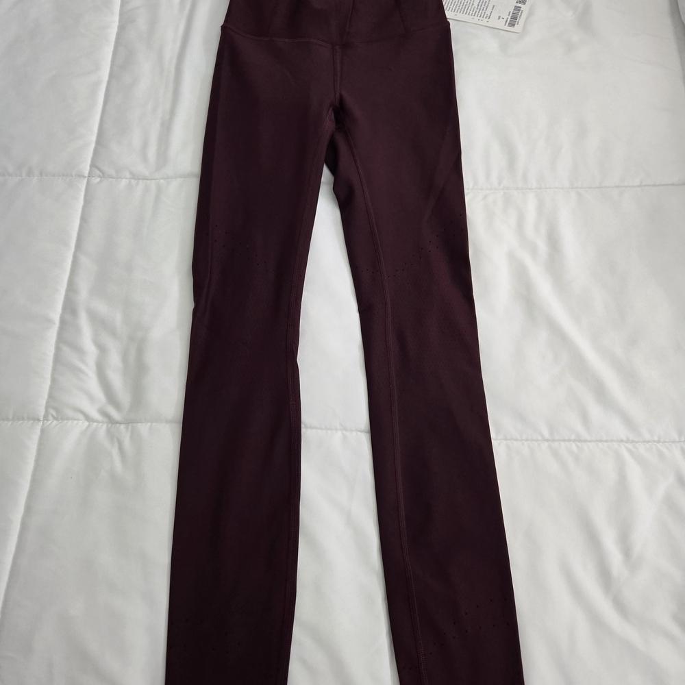 lululemon athletica Burgundy Leggings